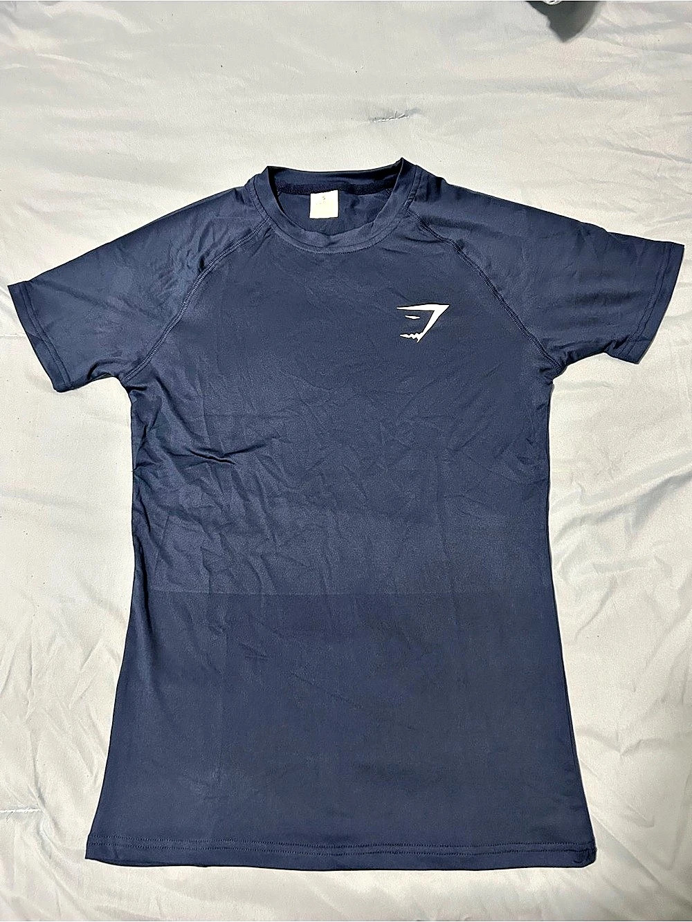 Gymshark Men's Short Sleeve Tee in Blue NWT